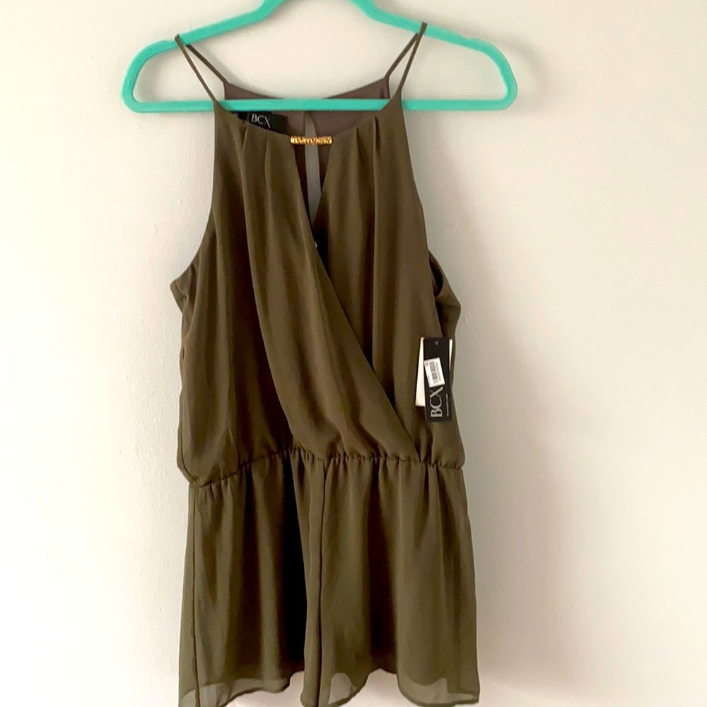Romper (olive green)